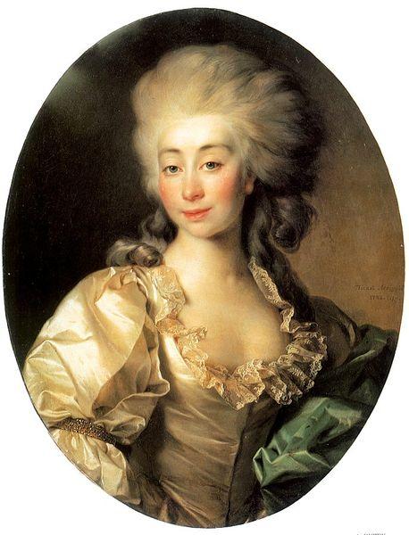 Dmitry Levitzky Duchess Ursula Mniszech